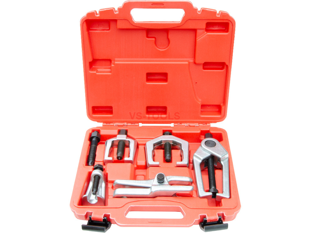 5pcs Front End Service Tool Set Separate Pitman Arm Tie Rod End Puller